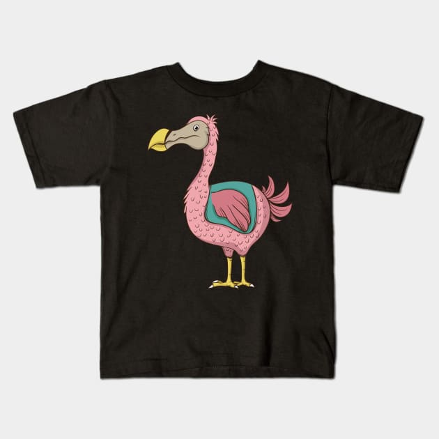 Dodo Vogel funny Kids T-Shirt by dieEinsteiger